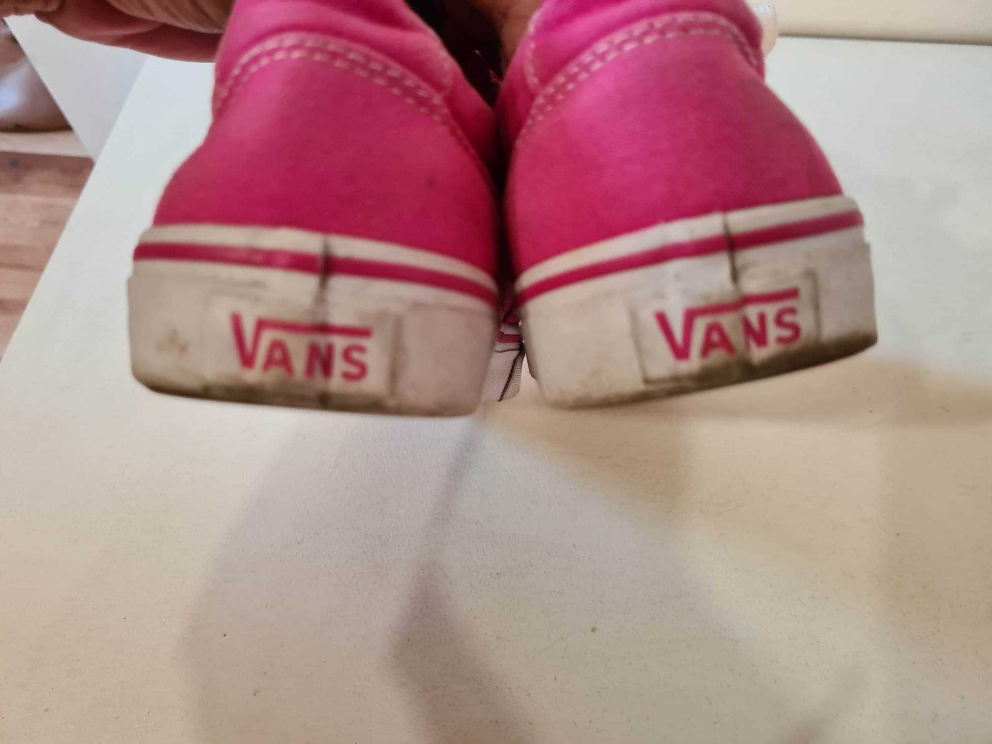 Buty Vans Ward Checkerboard różowe 39