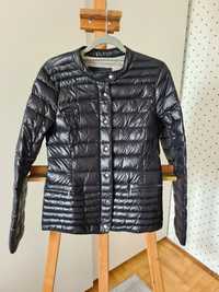 Ultralekka wiosenna pikowaną kurtka Reserved 36 czarna błysk