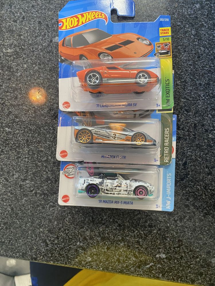 NOVO Lamborghini | McLaren | Mazda Miniatura Hotwhells