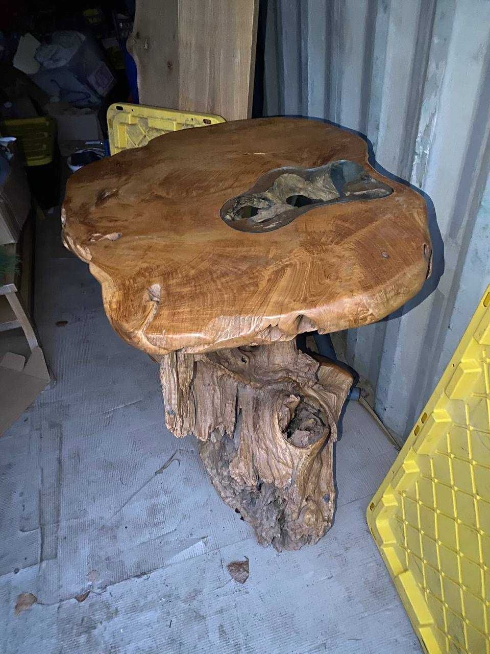 деревянный стол ручной работы