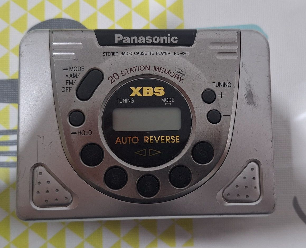 Walkman Panasonic RQ-V202 - Rádio Cassette