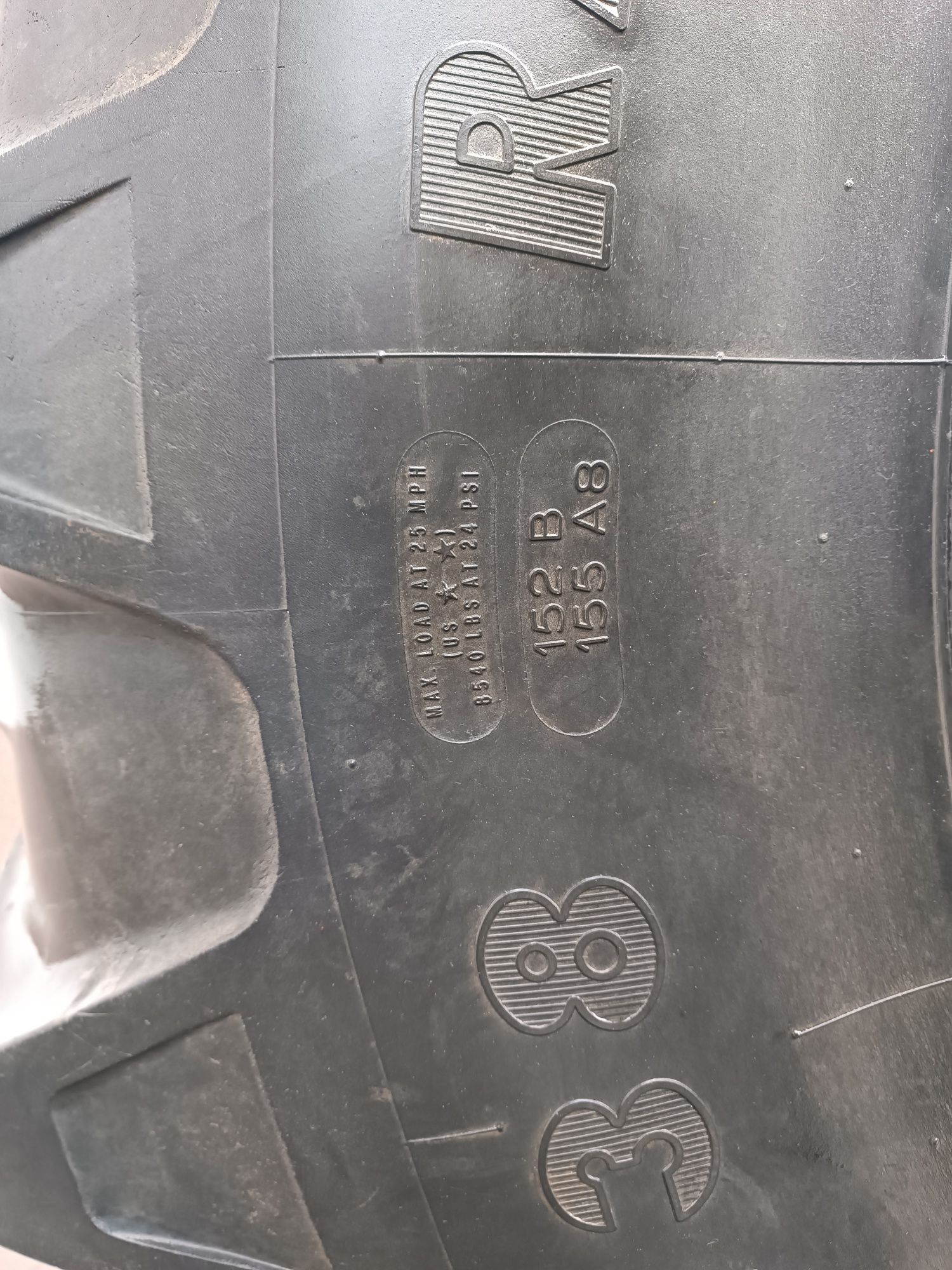 580/70R38 Kleber Super 9L opona rolnicza