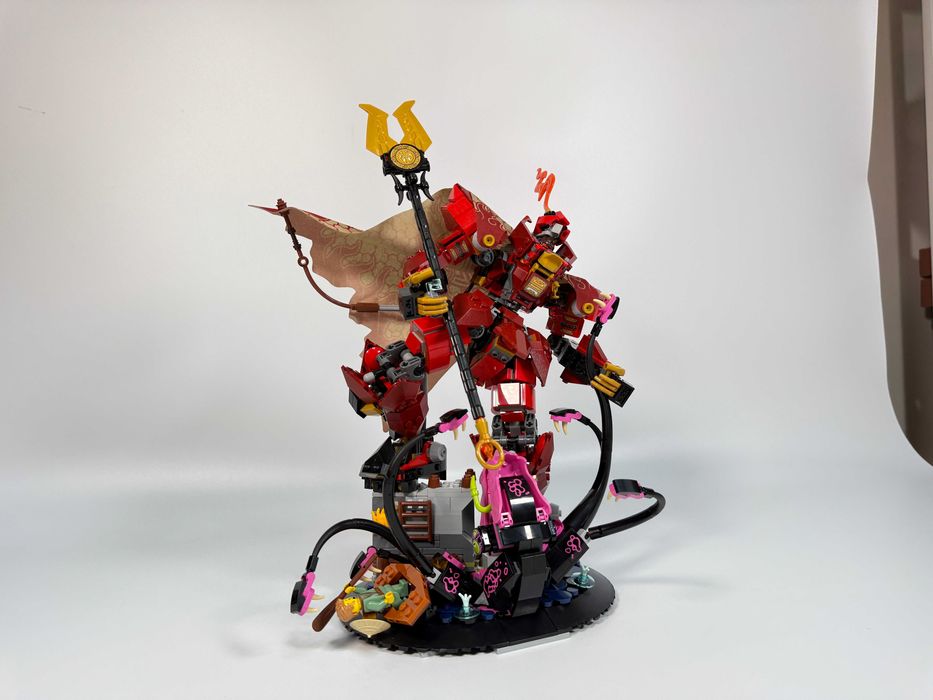 LEGO NINJAGO Вартовий дракон 71847, Робот Вогняного Лицаря 71846