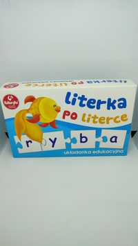 Literka po literce- układanka edukacyjna 40 elem.