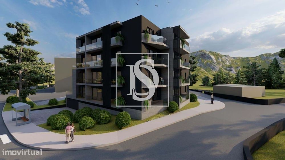 Apartamento T2, NOVO, a 1 minuto do CENTRO da cidade