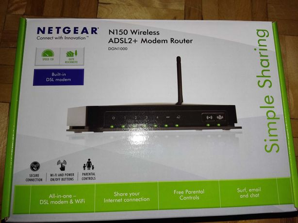 router netgear dgn1000 wifi adsl2+