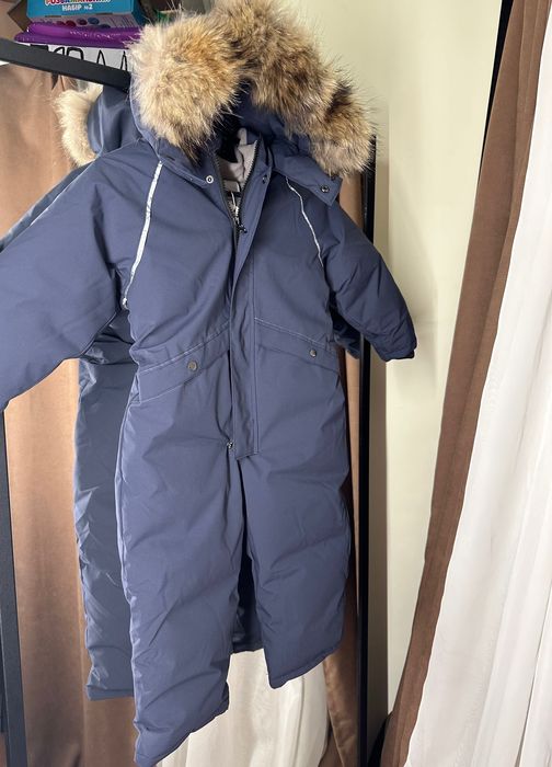 Зимовий комбінезон на хлопчика 104 зимний комбинезон комбез монклер