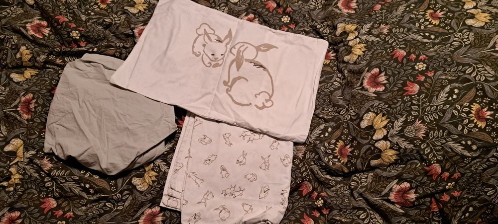 Pościel do łóżeczka ikea Plus prześcieradło