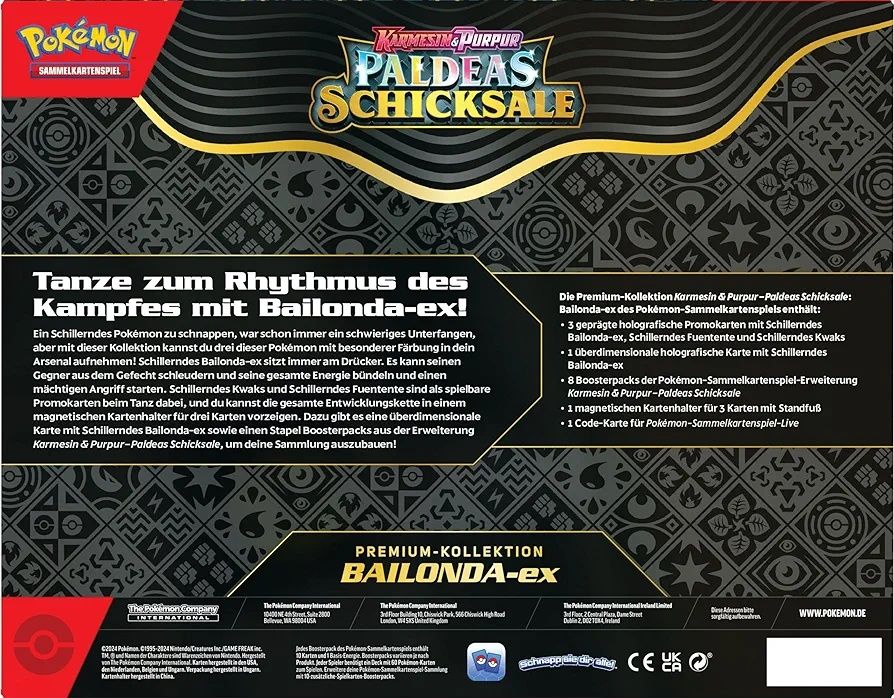 Pokemon Bailonda-ex Premium Collection