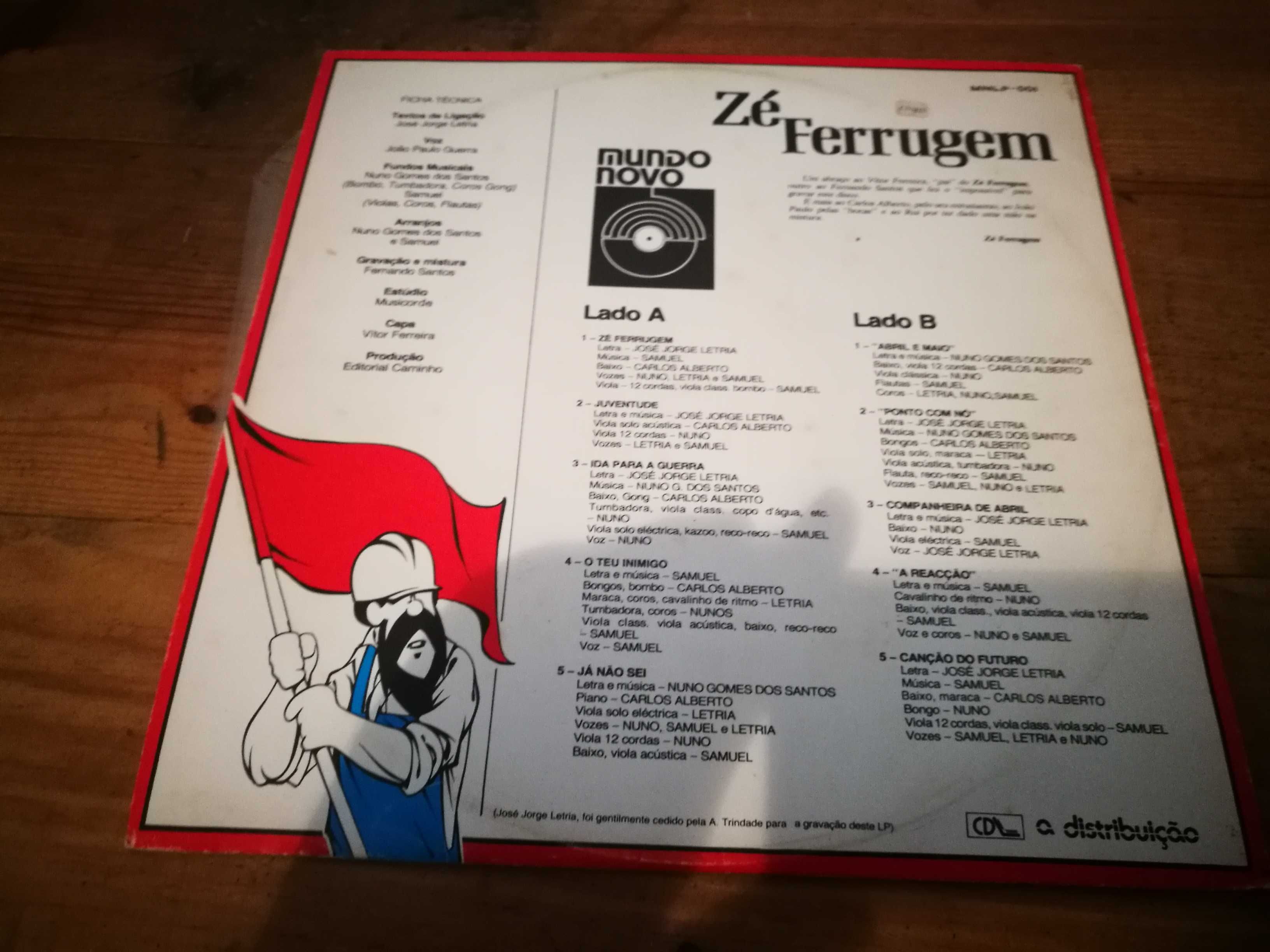 TRIO ZÉ FERRUGEM - Trio   Zé Ferrugem LP