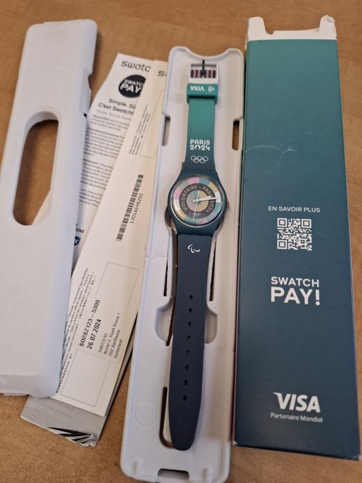 Swatch Pay, Paris 2024
