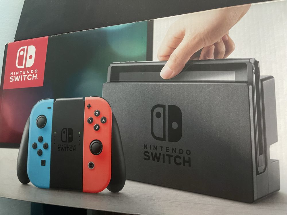 Nintendo switch com comando