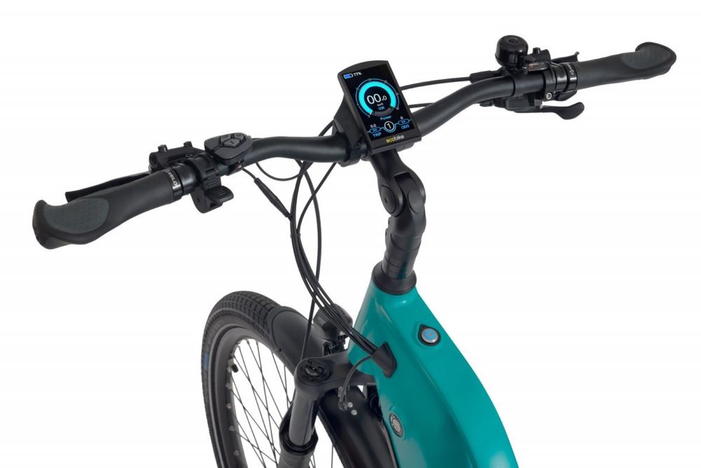 Rower elektryczny Ecobike LX 500 Palm Blue 19”