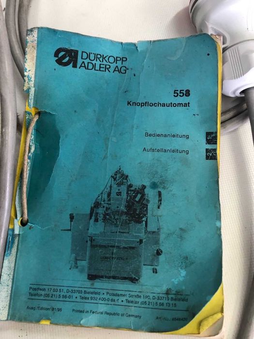 Dziurkarka Odzieżowa DURKOPP ADLER 558