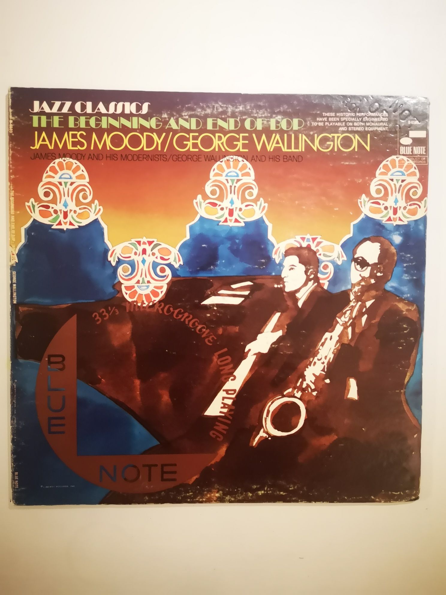 James Moody/George Wallington The beginning and end of bop LP