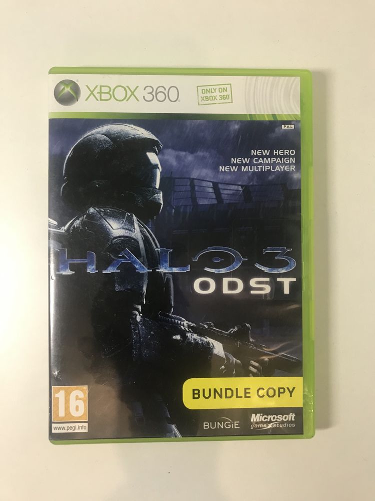 Halo 3 ODST gra XBox 360 16 bundle