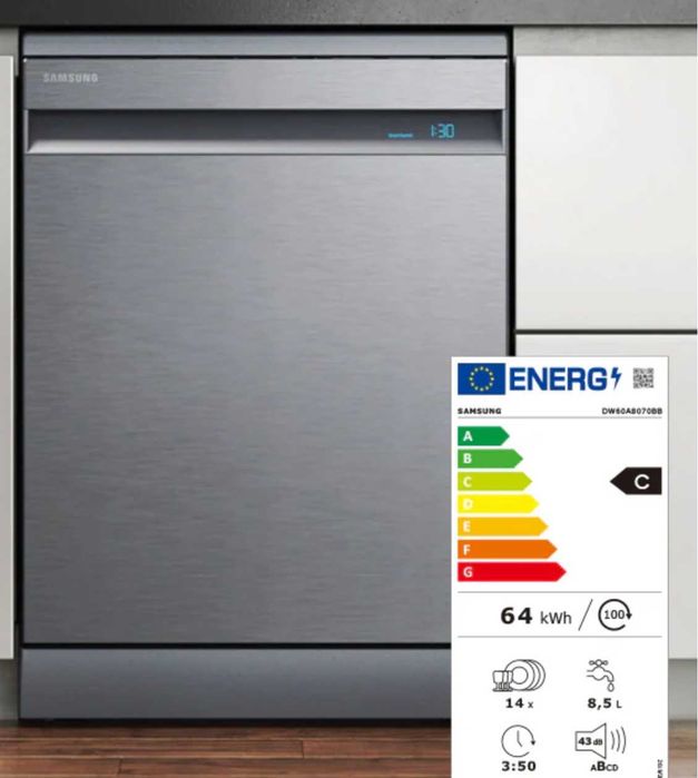 Zmywarka wolnostojąca 60 cm Samsung srebrna