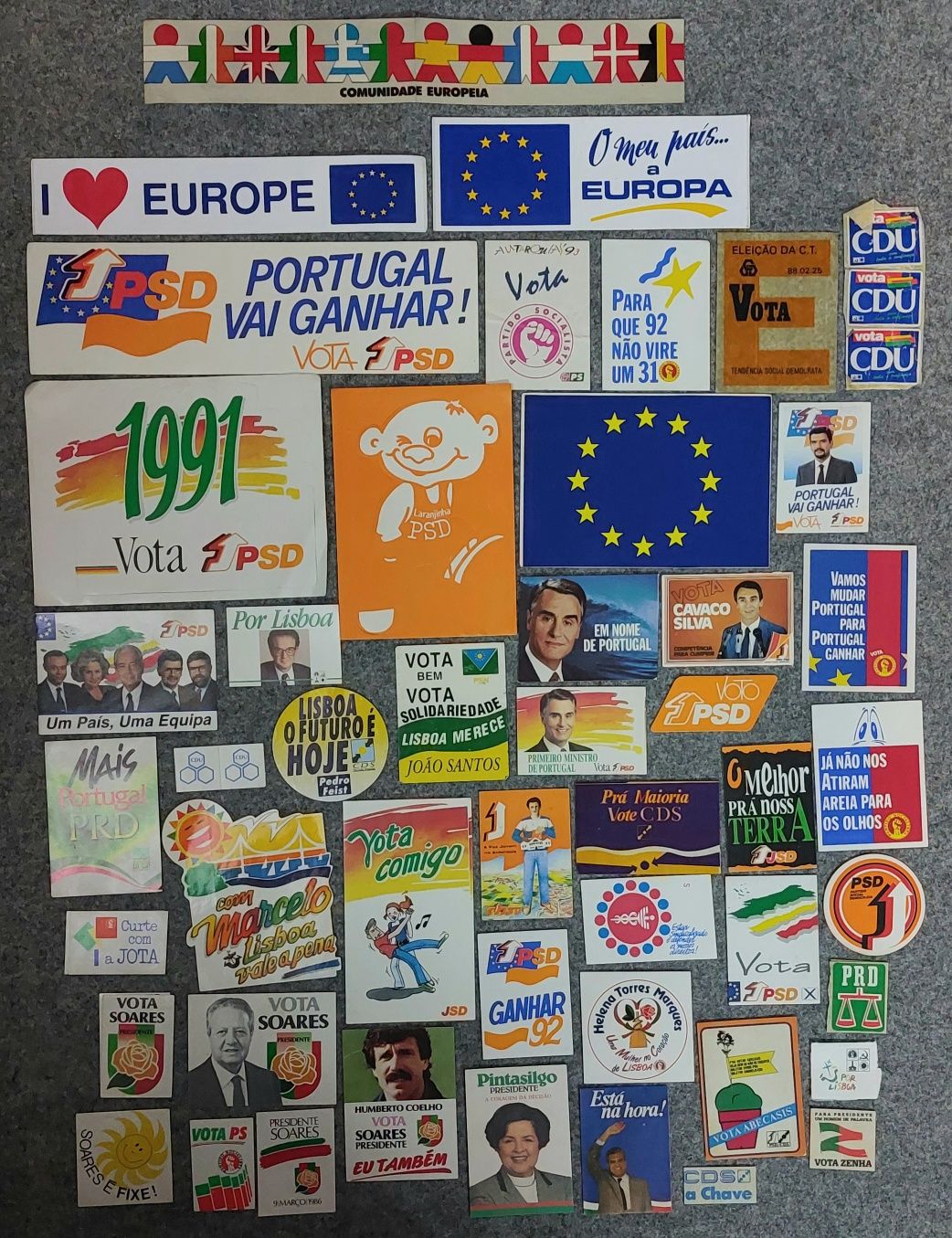 Autocolantes de política