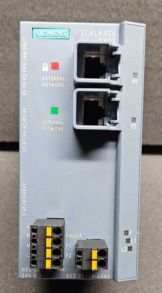 Scalance S602 Simatic Net Security Module.