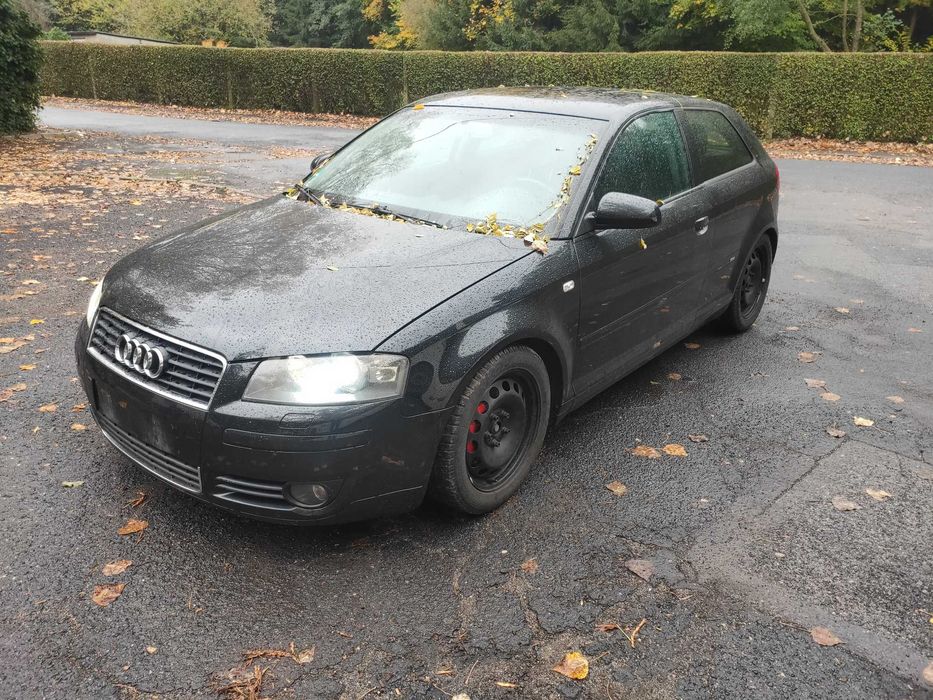 #części Audi A3 8P LZ9W 2,0 FSI AXW Maska Zderzak Silnik BŁOTNIK