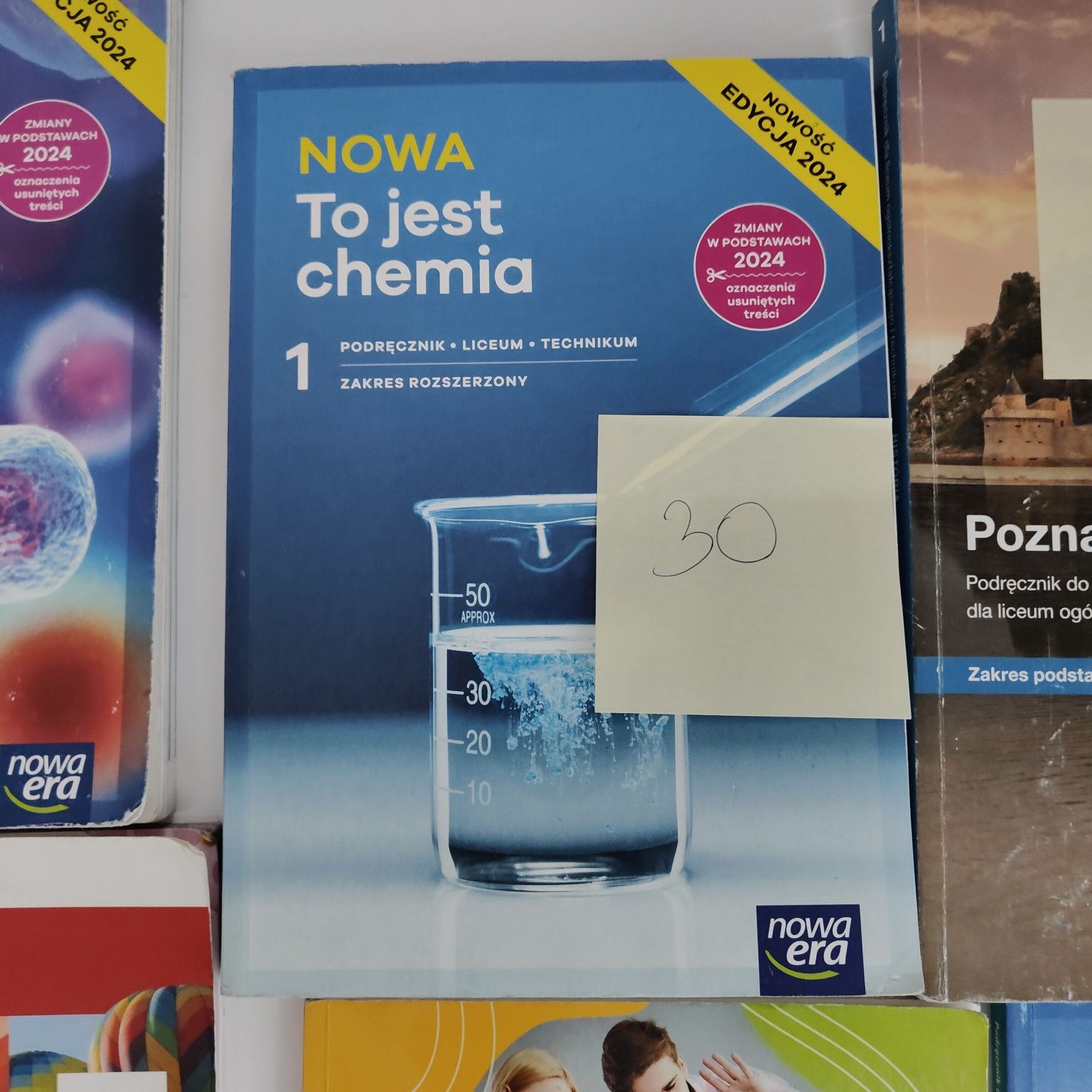 Książki 1 klasa liceum i technikum/ ceny na książkach