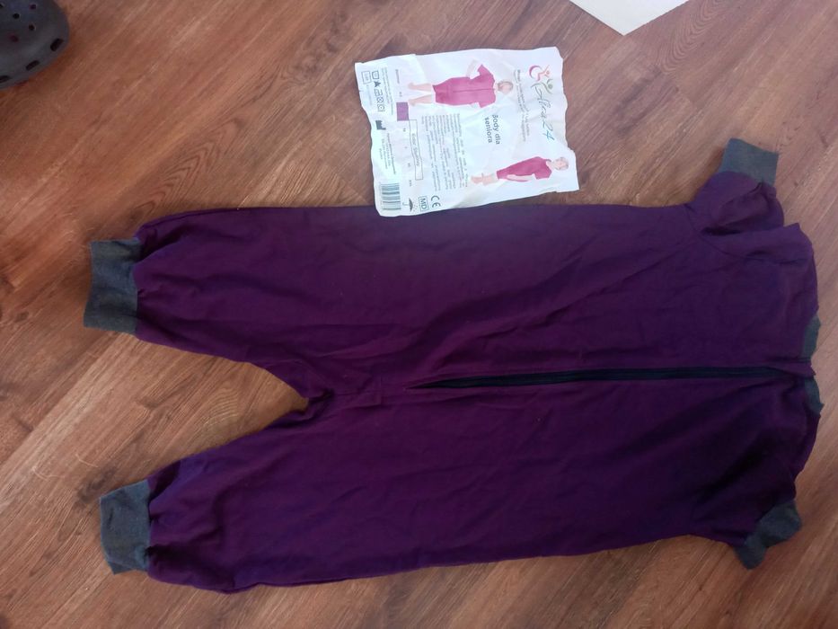 Kombinezon geriatryczny śpiochy body dla dorosłych rozm S/M