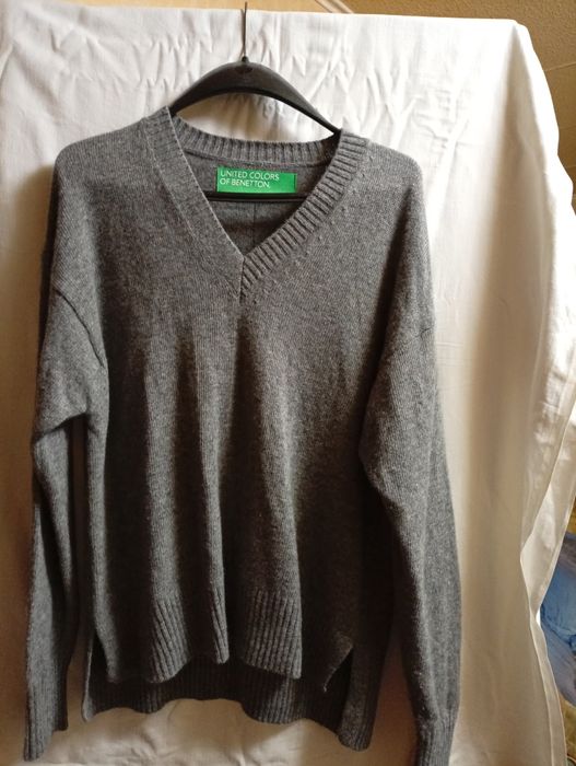 Вовняний пуловер Benetton