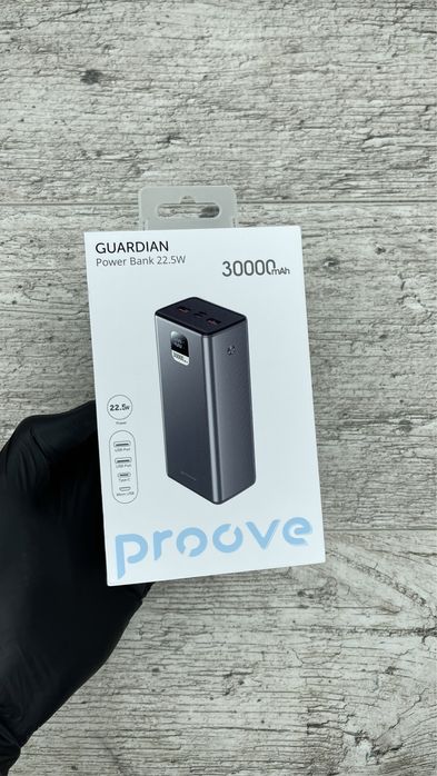 Металевий павербанк Пруве Proove Metalskin 30000 mAh 22.5w з гарантією