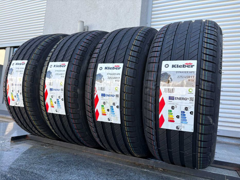 x4 lato 225/45R17 Kleber Dynaxer HP5 91V prod. 2025 rok! C,A,71db