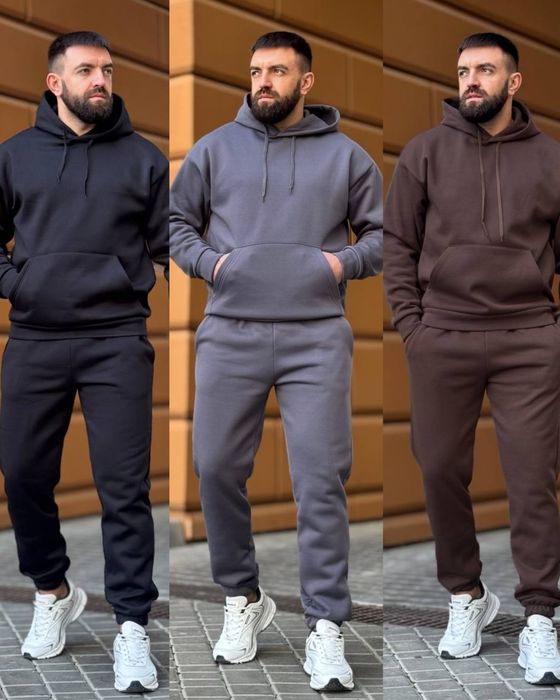 Костюм чоловічий теплий, 4 Кольори‼️роздріб та ОПТ‼️