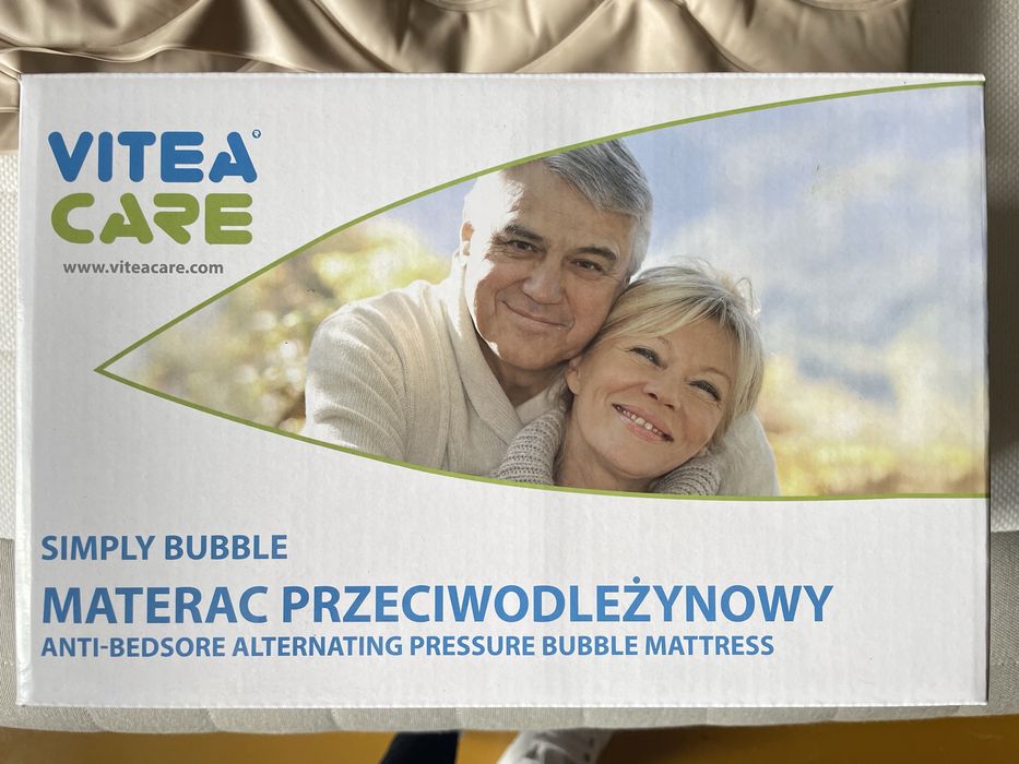 Materac przeciwodleżynowy z pompą Vitea Care SIMPLY BUBBLE VCM202B