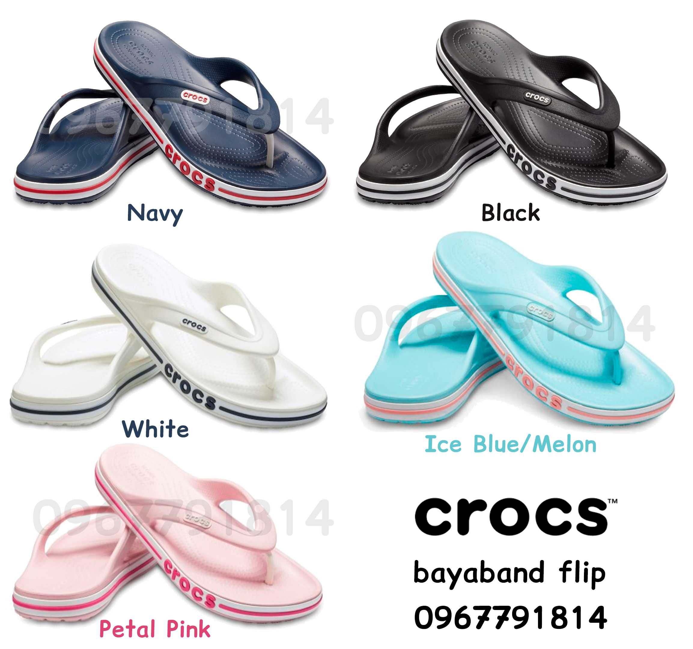 Crocs bayaband flip мужские и женские вьетнамки крокс