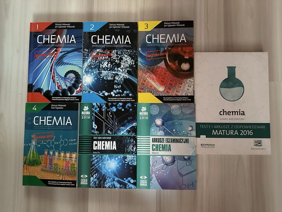 Zbiory zadań chemia Witowski Omega Pac Operon