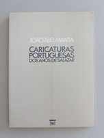 Livro João Abel Manta Caricaturas Portuguesas dos Anos de Salazar