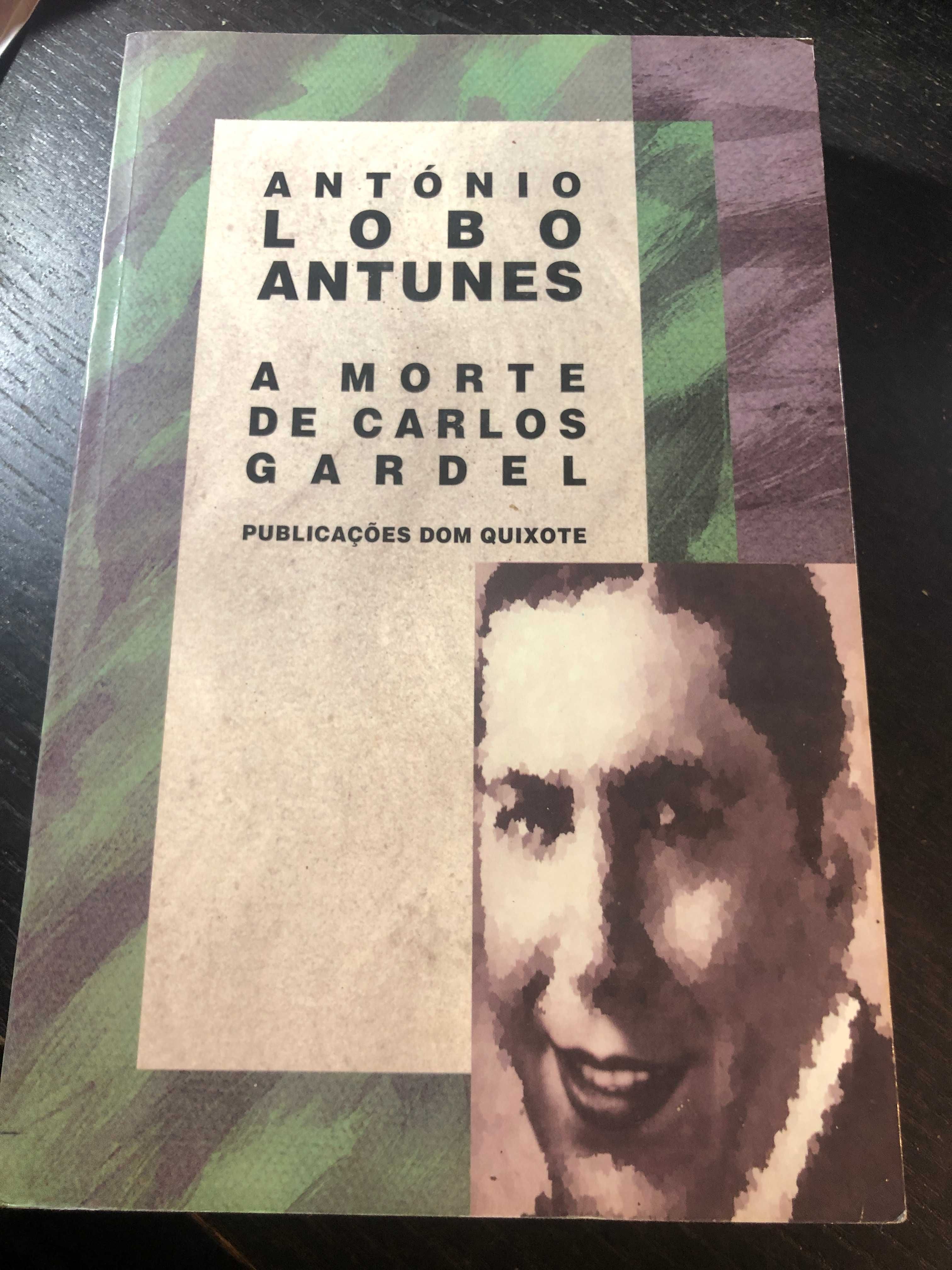 Livro "A morte de Carlos Gardel" de António Lobo Antunes