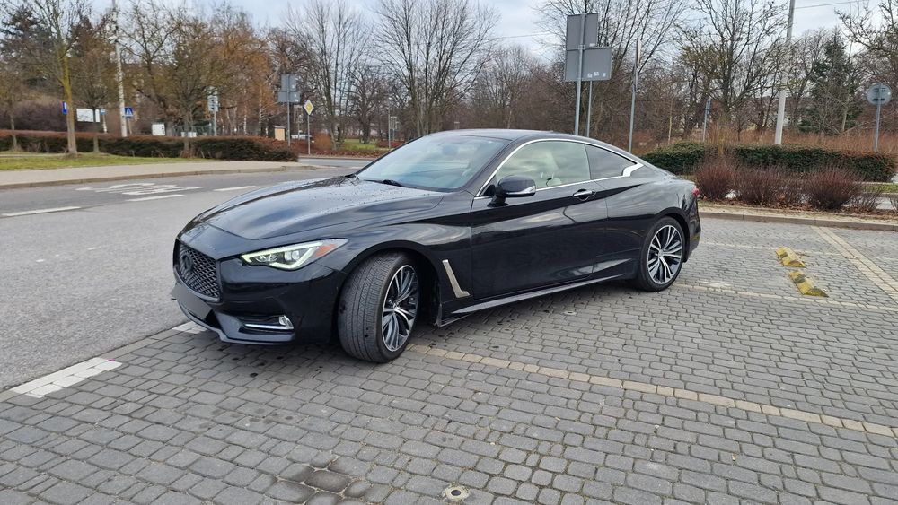 Infiniti Q60 Prywatny | 4x4 |Świeży przegląd & OC | Biała Skóra | Pełna Historia