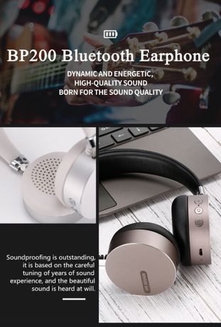 WK DESIGN BP200 Bluetooth Наушники с шумоподавлением