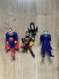 Figurki DC Comics Joker Superman Robin z Happy meal McDonalds