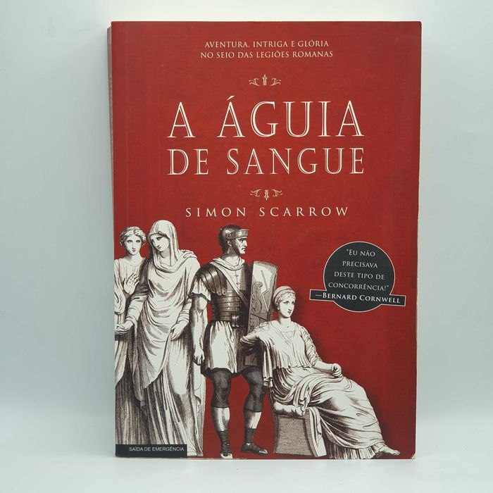 Livro - Simon Scarrow - A Águia de Sangue - PAR6