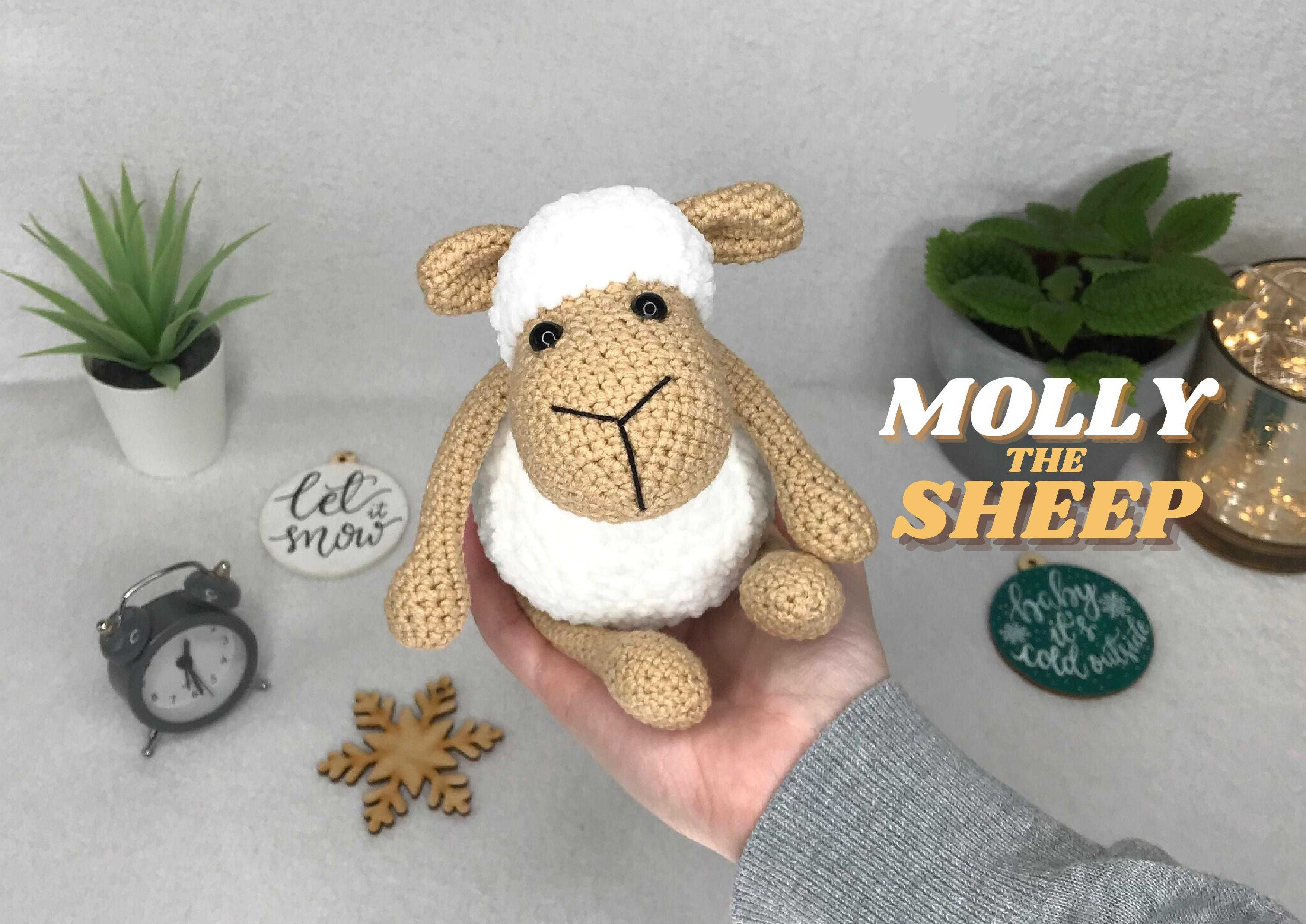 Maskotka Owieczka - Amigurumi Prezent - Ręcznie robiona na szydełku