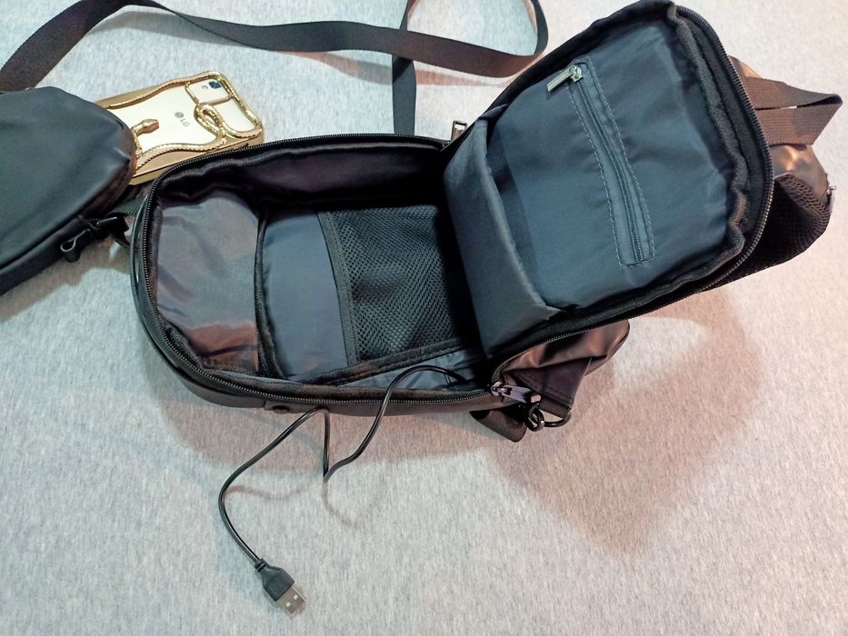 Bolsa mochila tiracolo