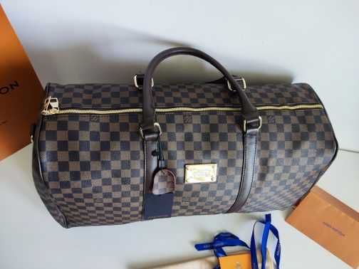 Louis Vuitton Torba podróżna, na siłownię, weekendowa, skóra 56-53