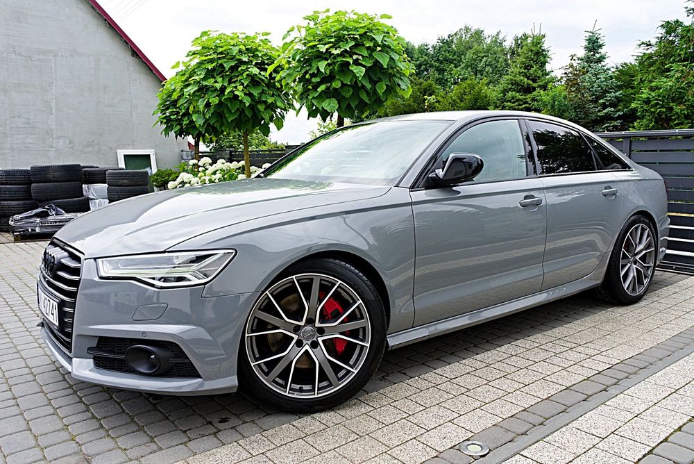 Audi A6 Competition Nardo Grey Pelna Opcja 3.0 tdi 326 KM Quattro Matrix ACC