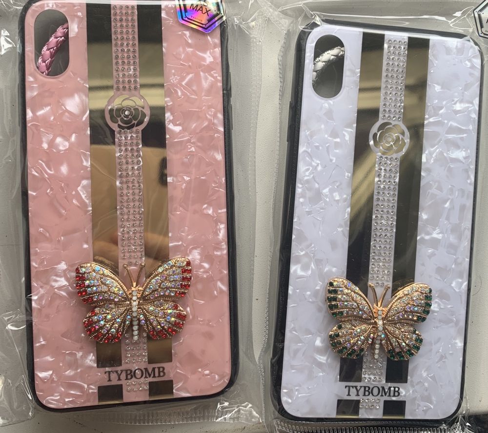 Obudowa, Etui, Case • iPhoneX  (10) max • Biały, Różowy • W-wa Mokotów