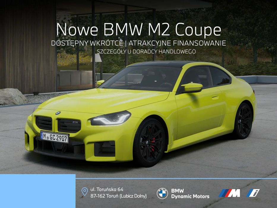 BMW M2 Nowe BMW M2 Coupé - 480 KM - Moment Obrotowy 600 Nm - HarmanKardon!