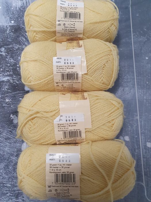 Wełna norweska. Nowa .