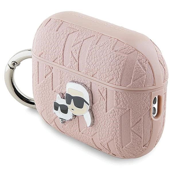 Etui Karl Lagerfeld Monogram Karl & Choupette Head na AirPods Pro 2 -