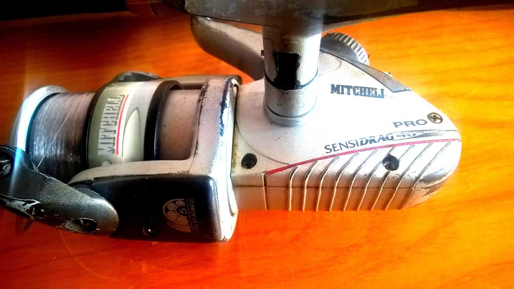 Wędka  DAM HC 600 CARBON  6 m kołowrotek  MICHEL