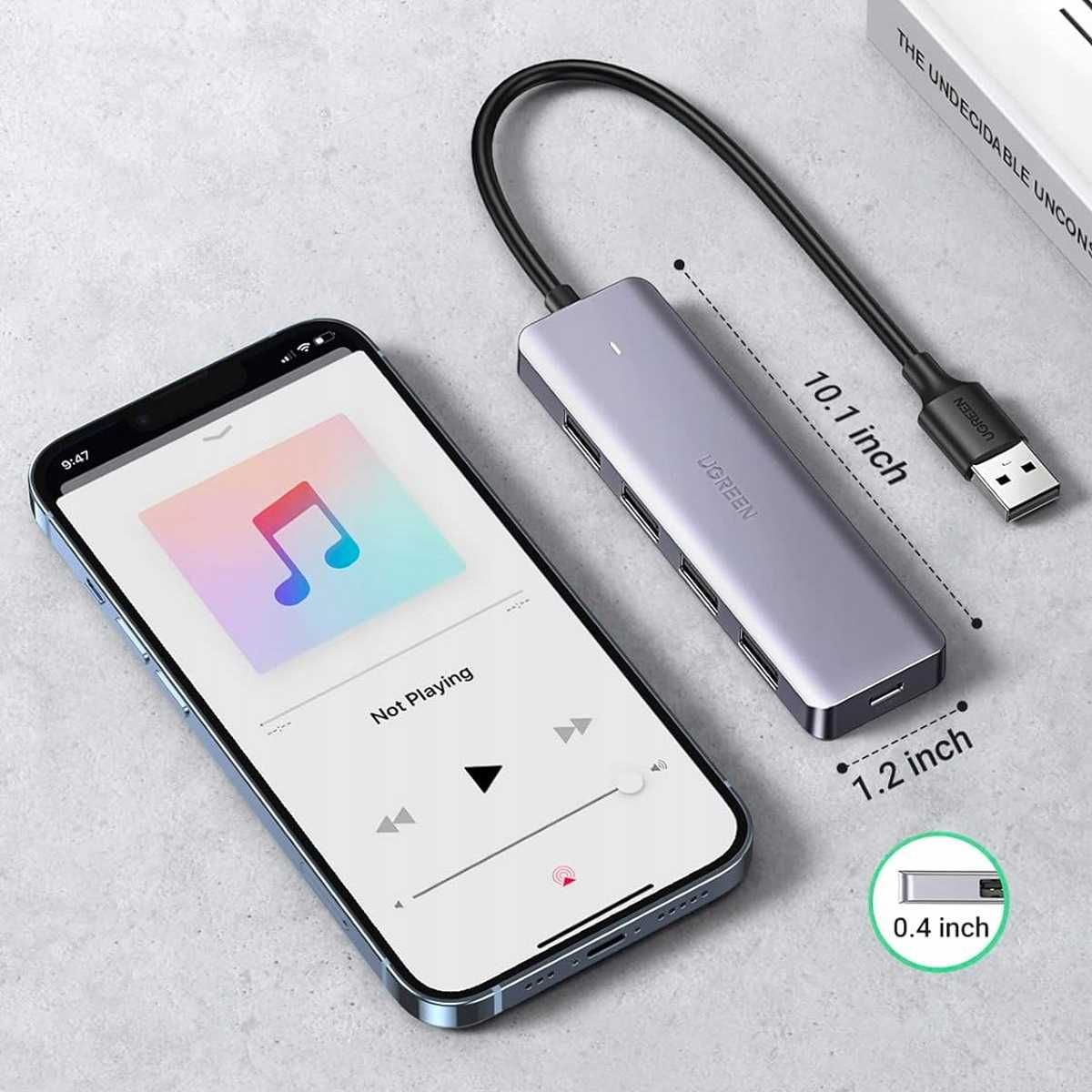 UGREEN adapter HUB rozdzielacz 4x USB 3.2 DO KOMPUTERA