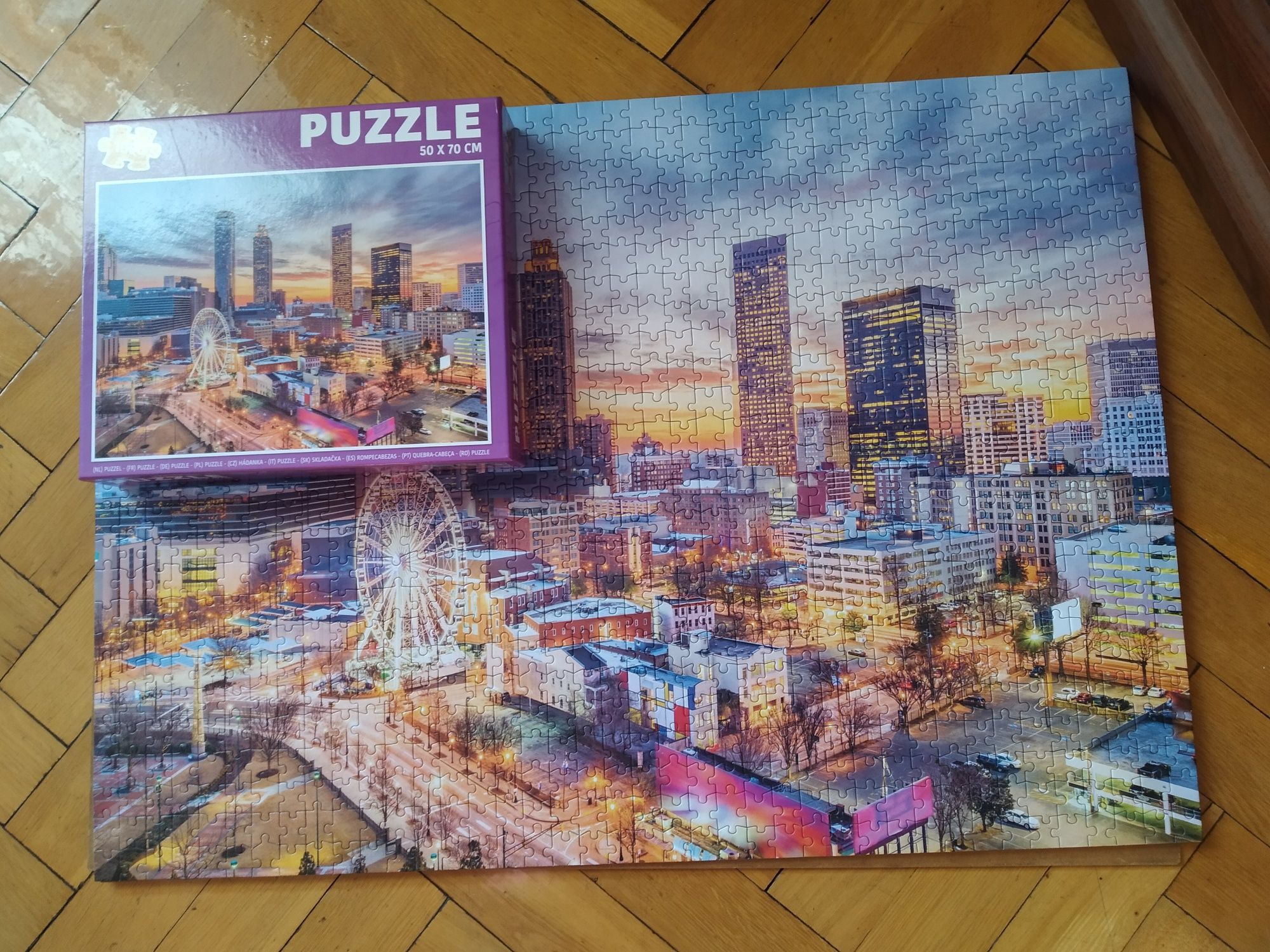 Puzzle 1000 elementów